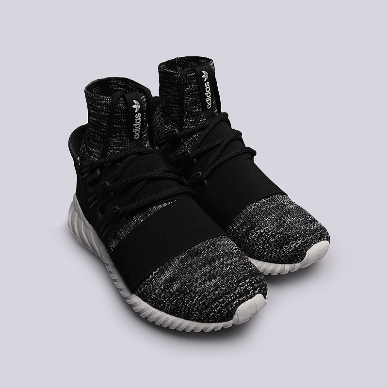мужские черные кроссовки  adidas Tubular Doom PK BB2392 - цена, описание, фото 2